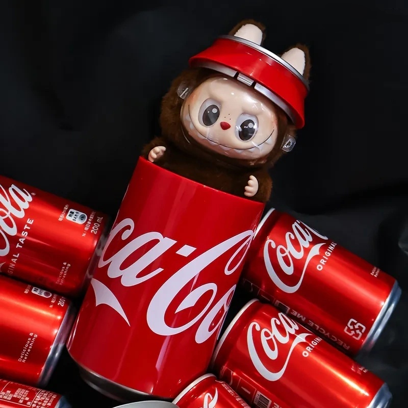 LABUBU THE MONSTERSコカ・コーラシリーズ ぬいぐるみビニール