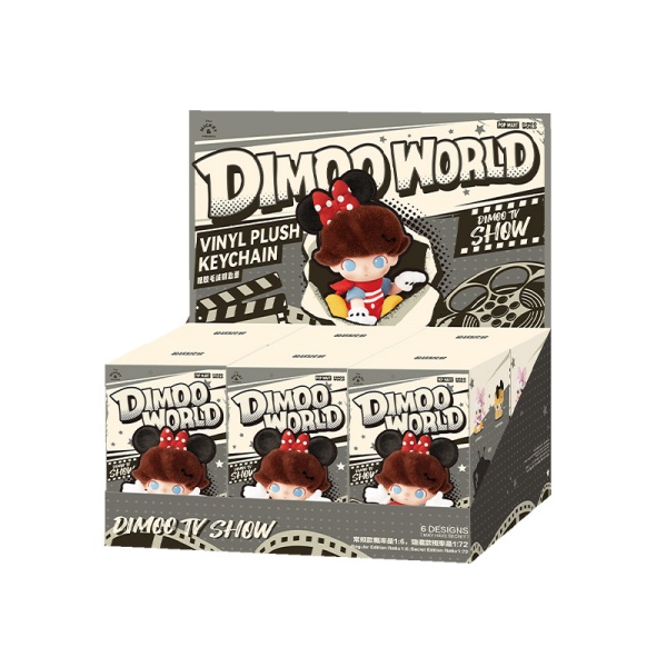 DIMOO WORLD × DISNEY シリーズ ぬいぐるみキーチェーン